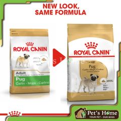 Hạt Royal Canin Pug [1,5kg - 500g] thức ăn hạt cho giống chó Pug Pháp