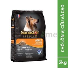 Hạt Ganador Premium 400g thức ăn cho chó CON, chó LỚN Pháp