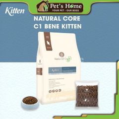 Hạt Natural Core C1 [2kg - 500g] Bene Kitten thức ăn cho mèo con Hàn Quốc