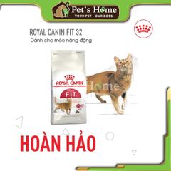 Hạt Royal Canin Fit32 [2kg - 400g] thức ăn cho mèo trưởng thành cân bằng dinh dưỡng Pháp