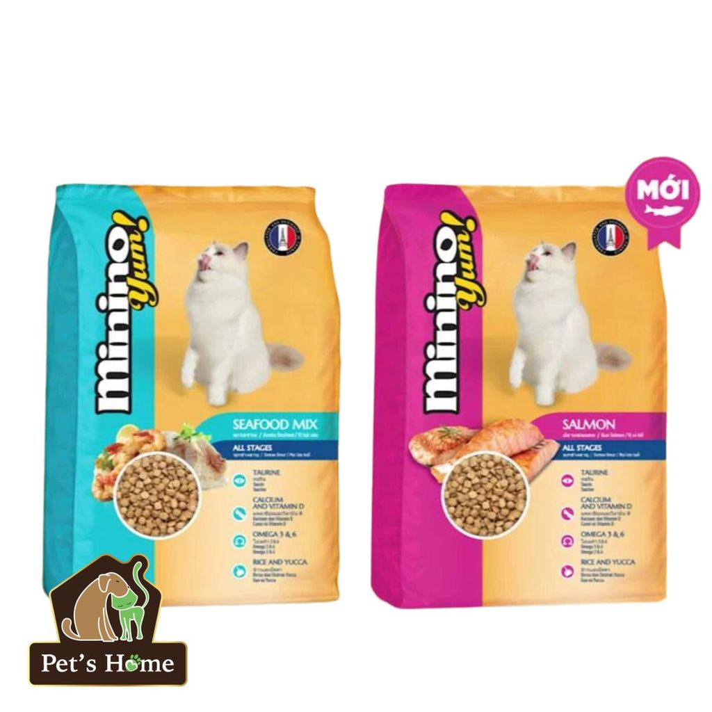 Hạt Minino Yum! [1,5kg] thức ăn cho mèo mọi lứa tuổi
