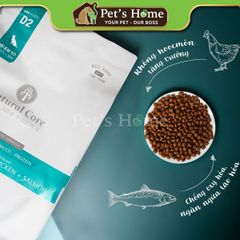 Hạt Natural Core M50 [2kg-500g] thức ăn cho chó mọi lứa tuổi vị thịt gà và cá hồi Hàn Quốc