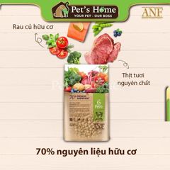 Hạt ANF [2kg] Thức ăn việc hữu cơ cho chó Hàn Quốc vị cừu, cá hồi, vịt
