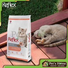 Hạt Reflex [2Kg] Kitten, Adult thức ăn cho mèo con, mèo trưởng thành Thổ Nhĩ Kỳ