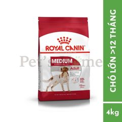 Hạt Royal Canin Medium [1kg - 4kg] thức ăn cho chó cỡ vừa chó con, chó trưởng thành Pháp