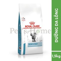 Hạt Royal Canin Skin & Coat hỗ trợ mèo bị viêm da và rụng lông 1,5kg