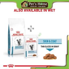 Hạt Royal Canin Skin & Coat hỗ trợ mèo bị viêm da và rụng lông 1,5kg