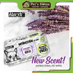 Khăn ướt kháng khuẩn cho chó mèo Absorb