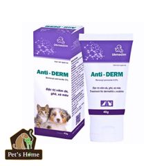 Kem bôi Anti Derm đặc trị viêm da, ghẻ, xà mâu cho chó, mèo 50g