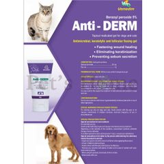 Kem bôi Anti Derm đặc trị viêm da, ghẻ, xà mâu cho chó, mèo 50g