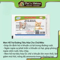 Men hỗ trợ tiêu hóa Biotic cho chó mèo 5g