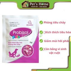 Men tiêu hoá Vemedim Probisol men vi sinh hỗ trợ tiêu hoá, chứa vi sinh hữu ích cho chó mèo nội địa