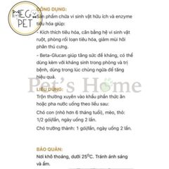 Men tiêu hoá Vemedim Probisol men vi sinh hỗ trợ tiêu hoá, chứa vi sinh hữu ích cho chó mèo nội địa