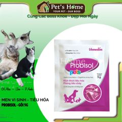 Men tiêu hoá Vemedim Probisol men vi sinh hỗ trợ tiêu hoá, chứa vi sinh hữu ích cho chó mèo nội địa