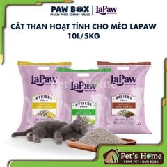 Cát đất sét Lapaw - Cát mix than hoạt tính túi 10L