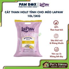 Cát đất sét Lapaw - Cát mix than hoạt tính túi 10L