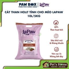 Cát đất sét Lapaw - Cát mix than hoạt tính túi 10L