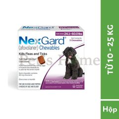 Viên nhai NexGard phòng và trị ve cho chó