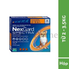 Nexgard Spectra trị nội ngoại ký sinh cho chó