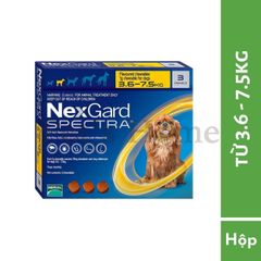 Nexgard Spectra trị nội ngoại ký sinh cho chó