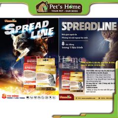 Nhỏ gáy Vemedim Spreadline cho mèo