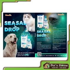 Nước Nhỏ Mũi Chó Mèo Seasal Drop - Chống nghẹt mũi, giảm sổ mũi, hắt xì
