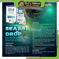 Nước Nhỏ Mũi Chó Mèo Seasal Drop - Chống nghẹt mũi, giảm sổ mũi, hắt xì