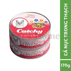 Pate 5Plus Catchy cho mèo lon 170g