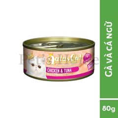 Pate Aatas cho mèo lon 80g