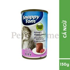 Pate Snappy Tom Baby thức ăn mềm ướt cho mèo sơ sinh Thái Lan lon 150g