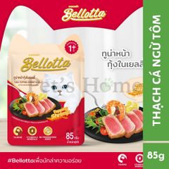 Pate Bellotta thức ăn ướt mềm chứa Taurine tốt cho hệ thần kinh và thị lực của mèo Thái Lan gói 85g