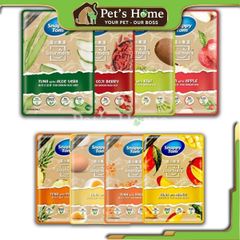 Pate Snappy Tom thức ăn ướt mềm cá ngừ mix trái cây bổ sung chất dinh dưỡng cho mèo Thái Lan gói 70g