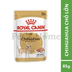 Pate Royal Canin thức ăn mềm ướt kích thích ăn uống, cung cấp Omega 3 cho giống chó Chihuahua Pháp gói 85g
