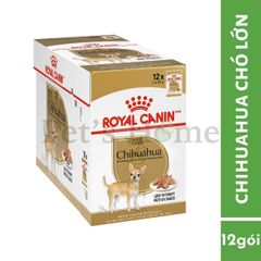 Pate Royal Canin thức ăn mềm ướt kích thích ăn uống, cung cấp Omega 3 cho giống chó Chihuahua Pháp gói 85g