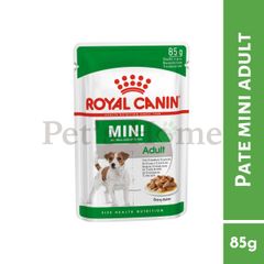 Pate Royal Canin Mini Adult thức ăn mềm ướt cho chó lớn giống nhỏ Pháp gói 85g