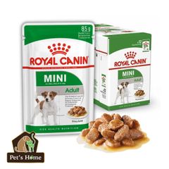 Pate Royal Canin Mini Adult thức ăn mềm ướt cho chó lớn giống nhỏ Pháp gói 85g