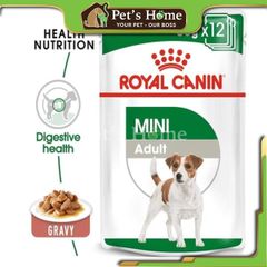 Pate Royal Canin Mini Adult thức ăn mềm ướt cho chó lớn giống nhỏ Pháp gói 85g