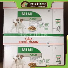 Pate Royal Canin Mini Adult thức ăn mềm ướt cho chó lớn giống nhỏ Pháp gói 85g