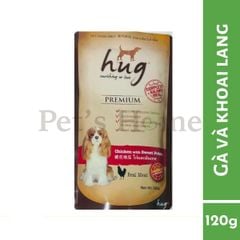 Pate Hug thức ăn mềm ướt cho chó Thái Lan gói 120g