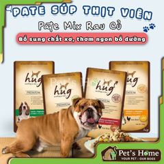 Pate Hug thức ăn mềm ướt cho chó Thái Lan gói 120g