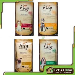 Pate Hug thức ăn mềm ướt giúp ổn định hệ tiêu hoá, cải thiện hệ tim mạch cho chó Thái Lan gói 120g