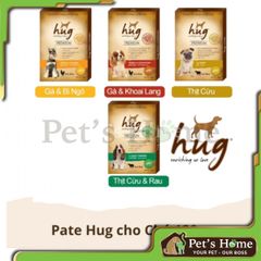 Pate Hug thức ăn mềm ướt cho chó Thái Lan gói 120g