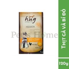 Pate Hug thức ăn mềm ướt cho chó Thái Lan gói 120g