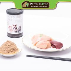 Pate King's Pet thức ăn mềm ướt cho chó mèo Việt Nam lon 380g