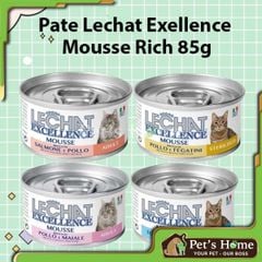 Pate Lechat cho mèo lon 85g (vị ngẫu nhiên)