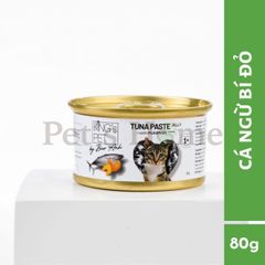 Pate King's Pet by Bao Anh thức ăn ướt mềm không chứa chất bảo quản cho mèo nội địa lon 80g