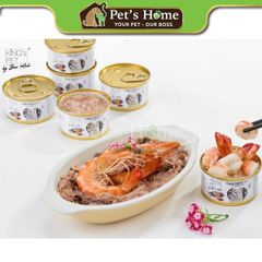 Pate King's Pet by Bao Anh thức ăn ướt mềm không chứa chất bảo quản cho mèo nội địa lon 80g