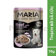 Pate Maria thức ăn mềm ướt cho chó mọi lựa tuổi Thái Lan gói 70g
