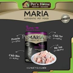 Pate mèo Maria cho mèo mọi lứa tuổi nhập Thái Lan gói 70g