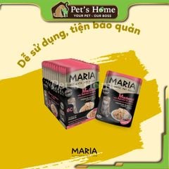 Pate mèo Maria cho mèo mọi lứa tuổi nhập Thái Lan gói 70g